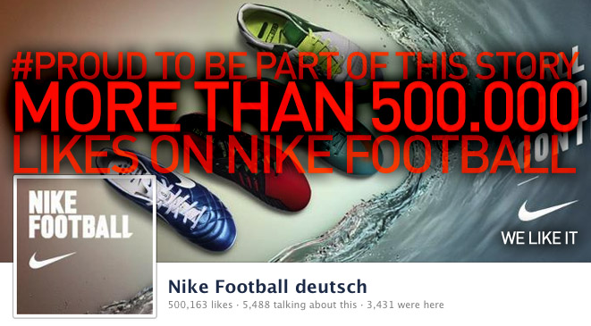 Nike Football on Facebook